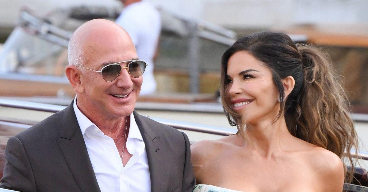 Picture of Jeff Bezos and Lauren Sánchez