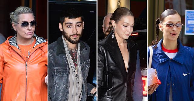 yolanda hadid upset first photos zayn malik fight shoving gigi bella nyc apartment support
