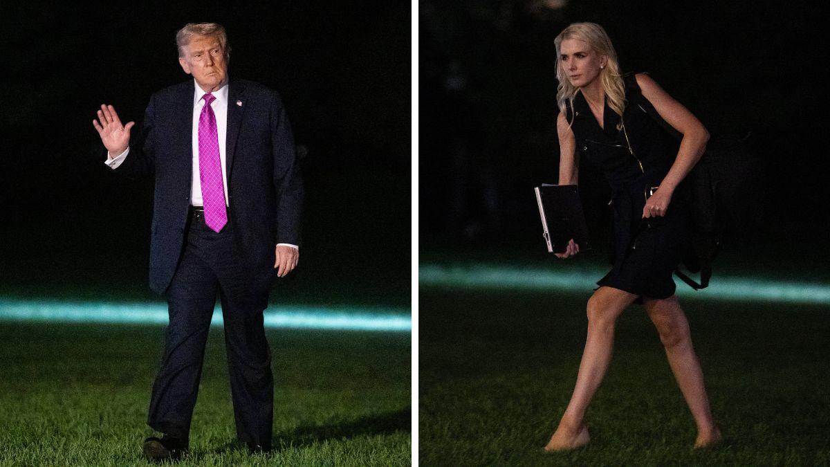 Photo of Donald Trump, Natalie Harp
