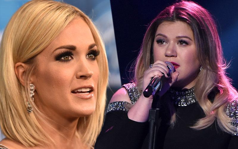 Kelly Clarkson Responds to Carrie Underwood Feud Rumors