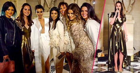 //lana del ray performs at kimyes versailles wedding dinner extravaganza in france