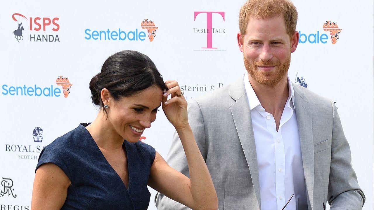 Photo of Prince Harry and Meghan Markle