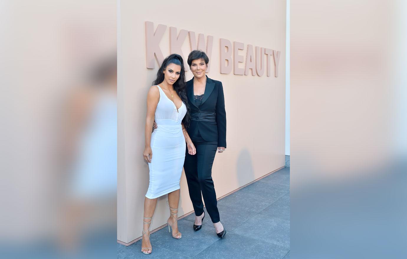 Kim Kardashian And Kris Jenner Attend Fan Event