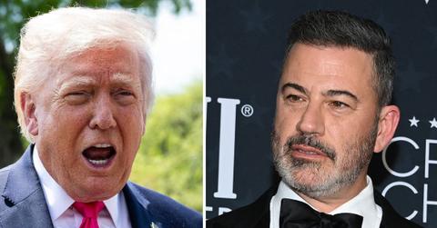 Photo of Donald Trump and Jimmy Kimmel