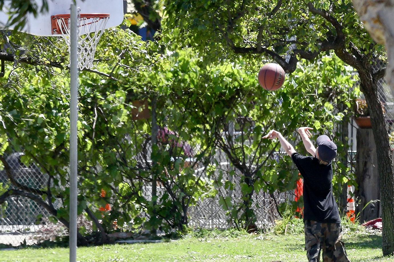 Shiloh Jolie Pitt Boy Basketball