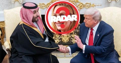 Photo of Mohammed bin Salman and Donald trump