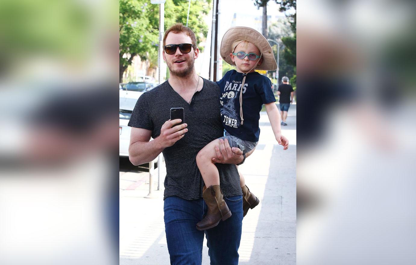 Chris Pratt son jack after divorce