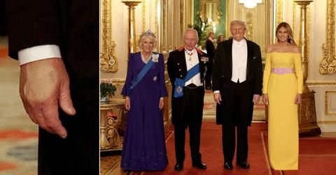 Photo of Queen Camila, King Charles III, Donald Trump and Melania Trump