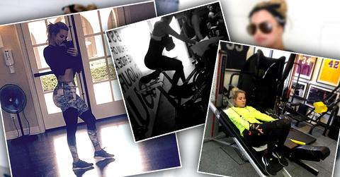 Khloe Kardashian Extreme Exercise
