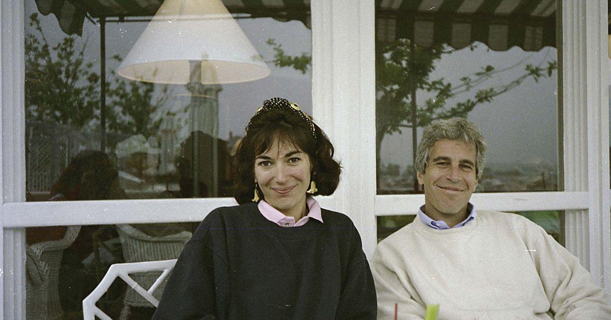 picture of Jeffrey Epstein and Ghislaine Maxwell