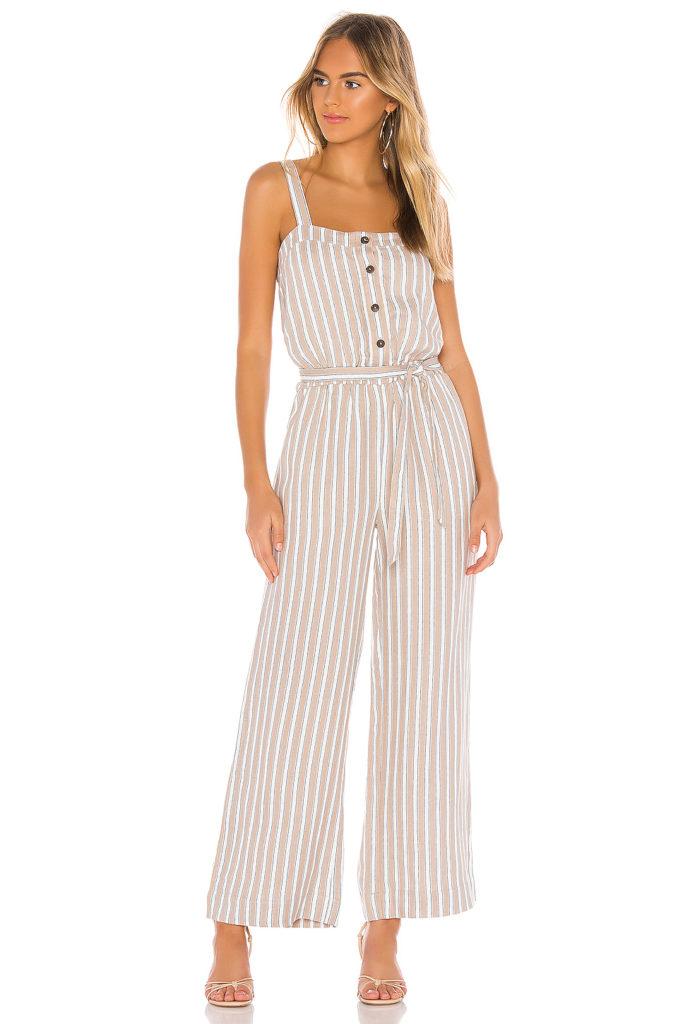 Show Your Stripes In This Season's Hottest Jumpsuit