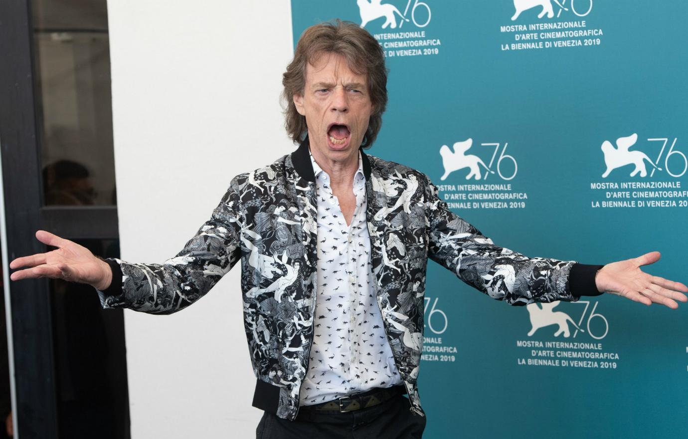 Mick Jagger at the 76th Venice Film Festival.