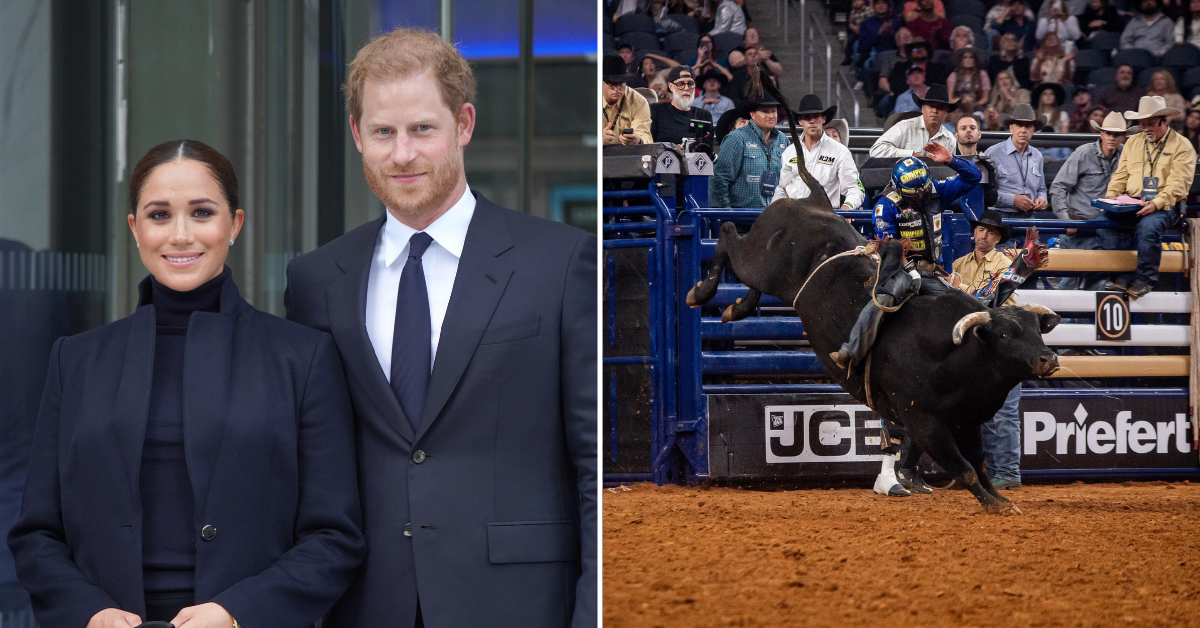 Prince Harry Attends Rodeo Despite Wife's Animal Rights Activism 