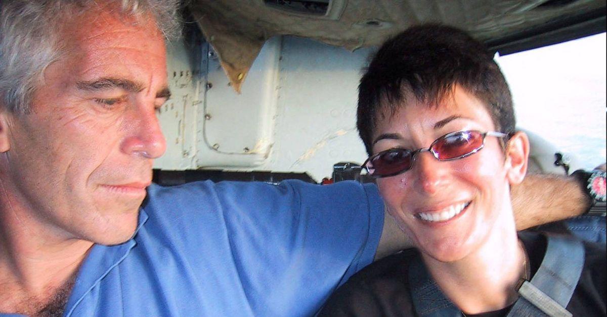 Photo of Jeffrey Epstein and Ghislaine Maxwell