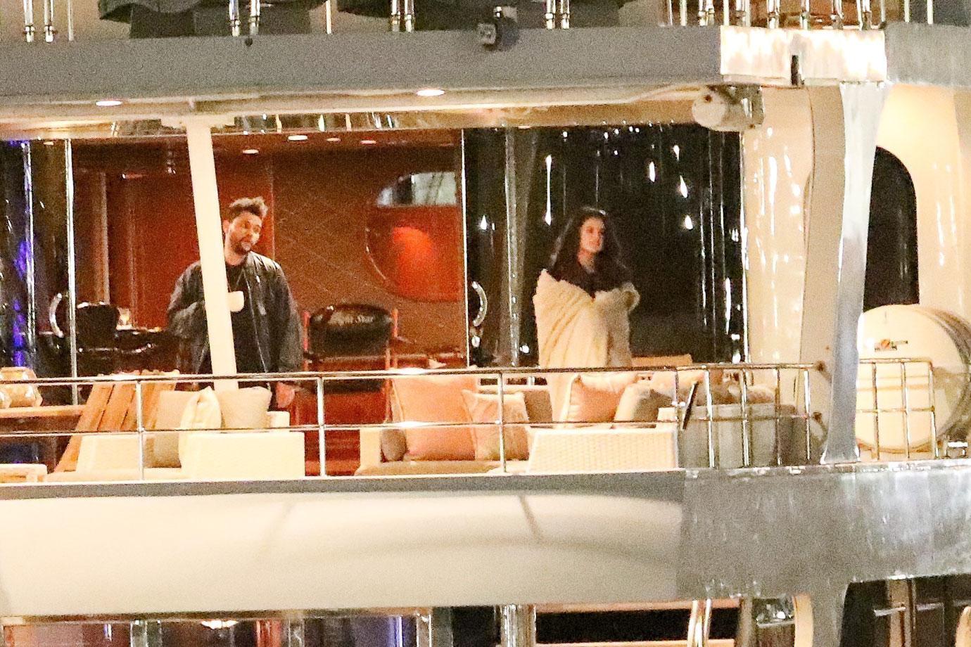 Selena Gomez And The Weeknd Caught Making Out On A Yacht — Photos