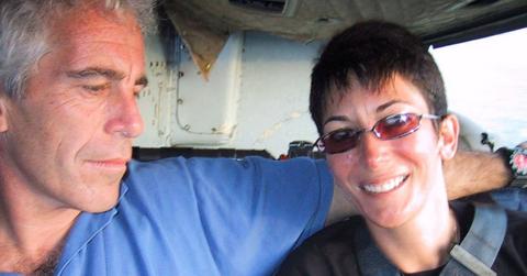 Photo of Jeffrey Epstein and Ghislaine Maxwell