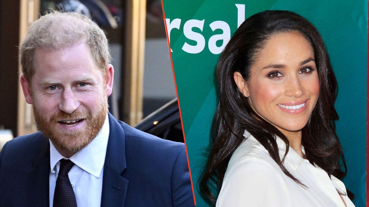 Split photos of Prince Harry and Meghan Markle