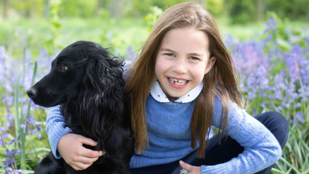 Photo of Princess Charlotte with Orla