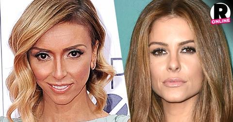 Maria Menounos Giuliana Rancic Feud