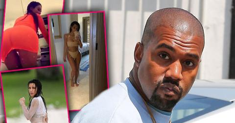 kim kardashian kanye west divorce bikini mexico