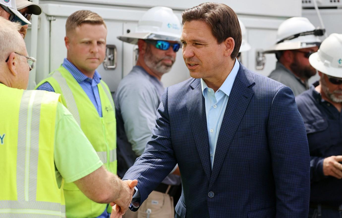 ron desantis hurricane idalia