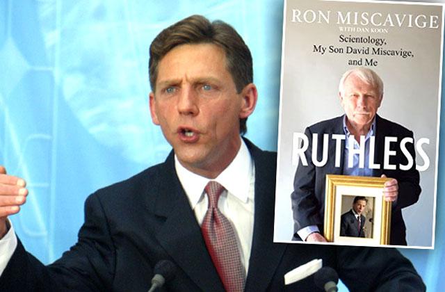 //david miscavige sues father ron scientology book ruthless pp