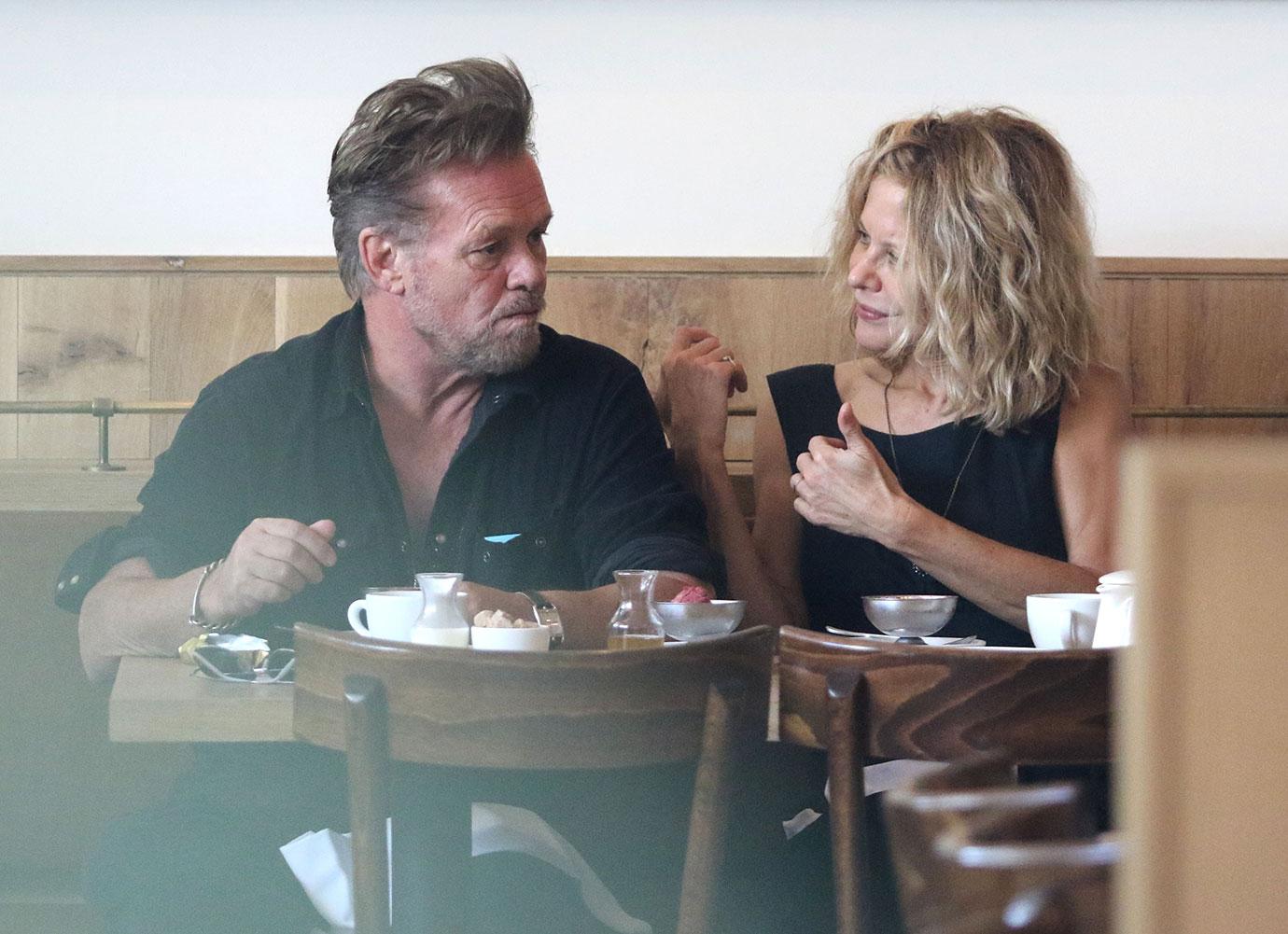 meg ryan engaged ring John mellencamp