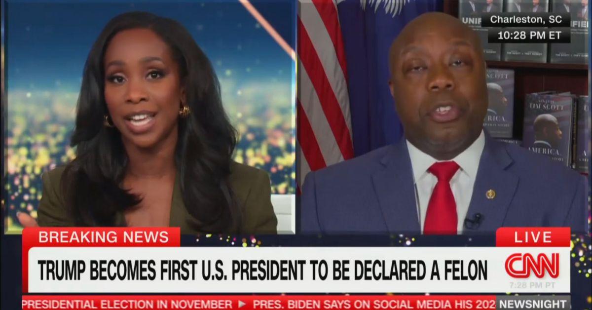 Trump VP Candidate Tim Scott Gets in Heated Stouch With Anchor Abby Phillip