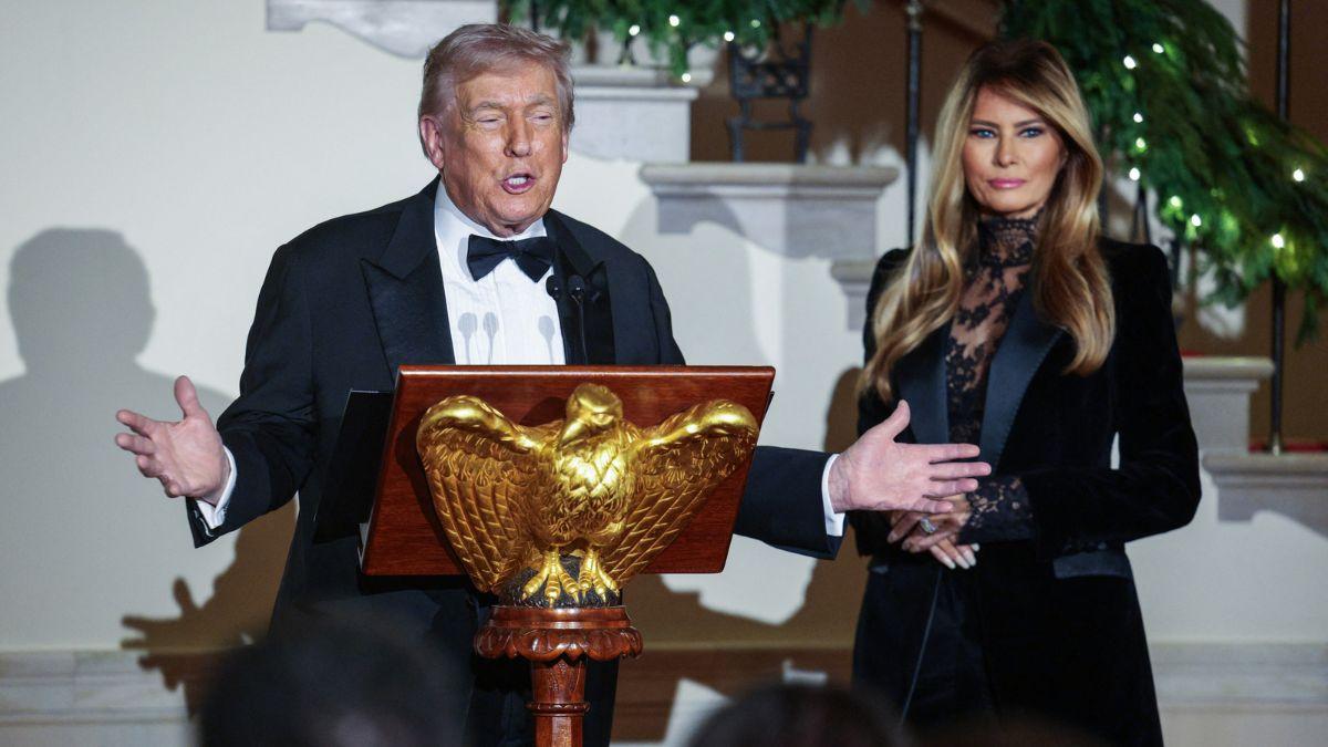 Photo of Donald and Melania Trump