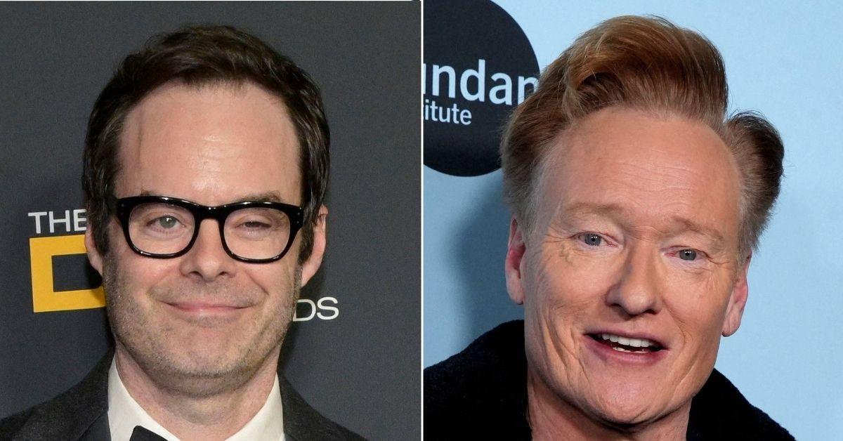picture of Bill Hader and Conan O'Brien