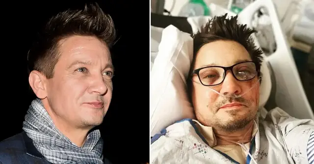 jeremy renner spotted smiling in la after snowplow accident pp