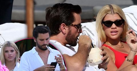 Sofia Richie Bikini Scott Disick Miami Family Fears Worst