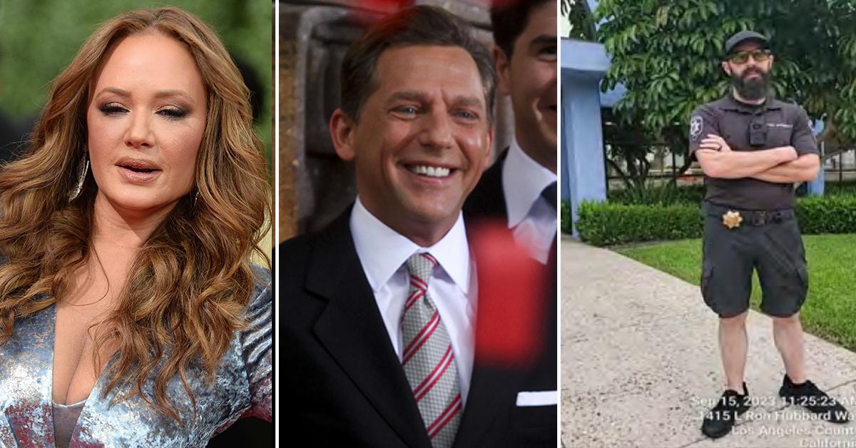 Photo Proof: Leah Remini Serves Scientology's David Miscavige With