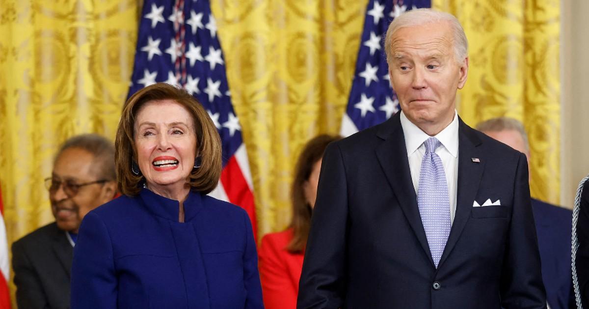 Nancy Pelosi and Joe Biden