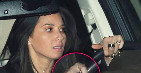 //aaron rodgers olivia munn ring diamond engaged pp