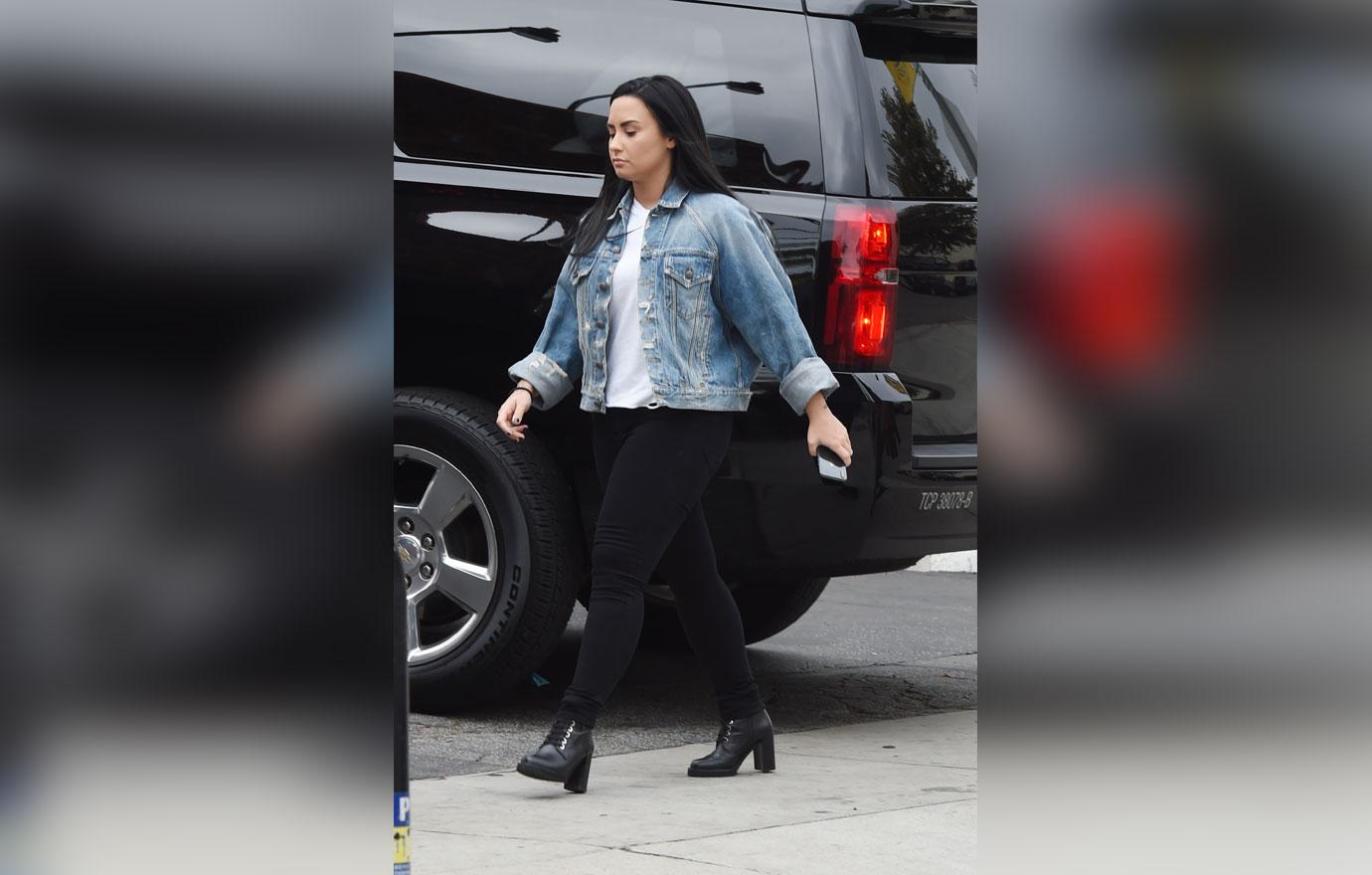 Demi Lovato Works Out After Exiting Drug Addiction Rehab Program