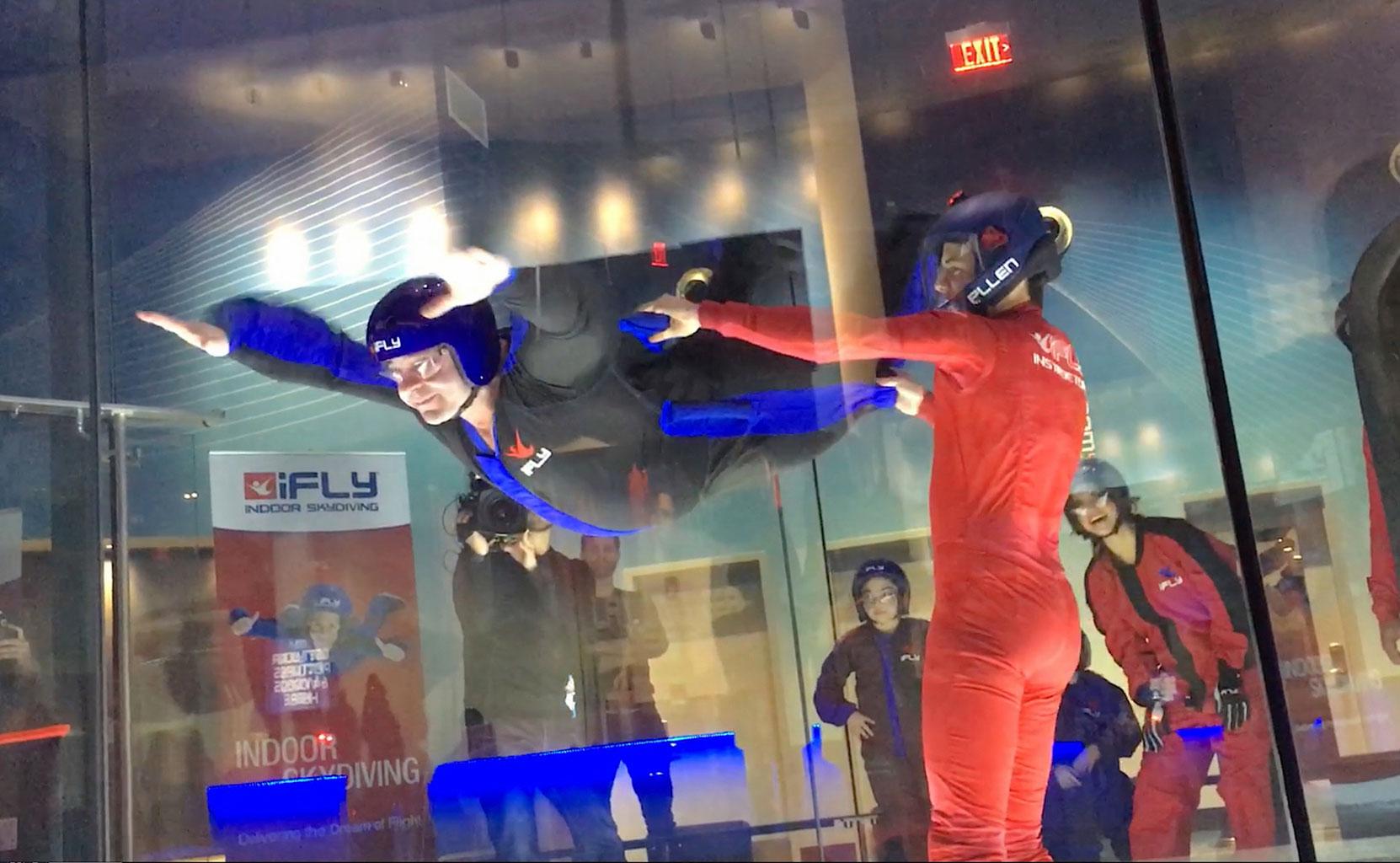 Teresa Giudice Prison Release Indoor Skydiving