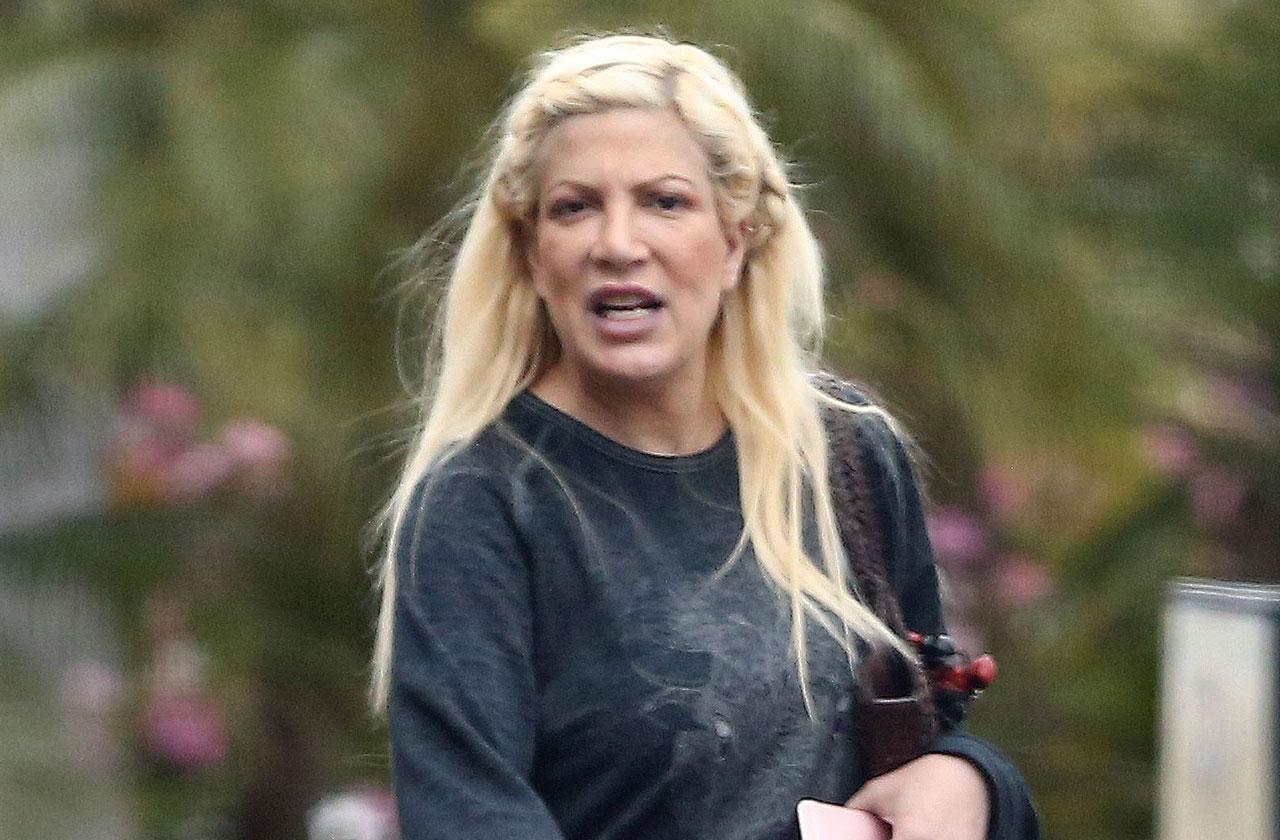 Tori Spelling Stressed Not Eating