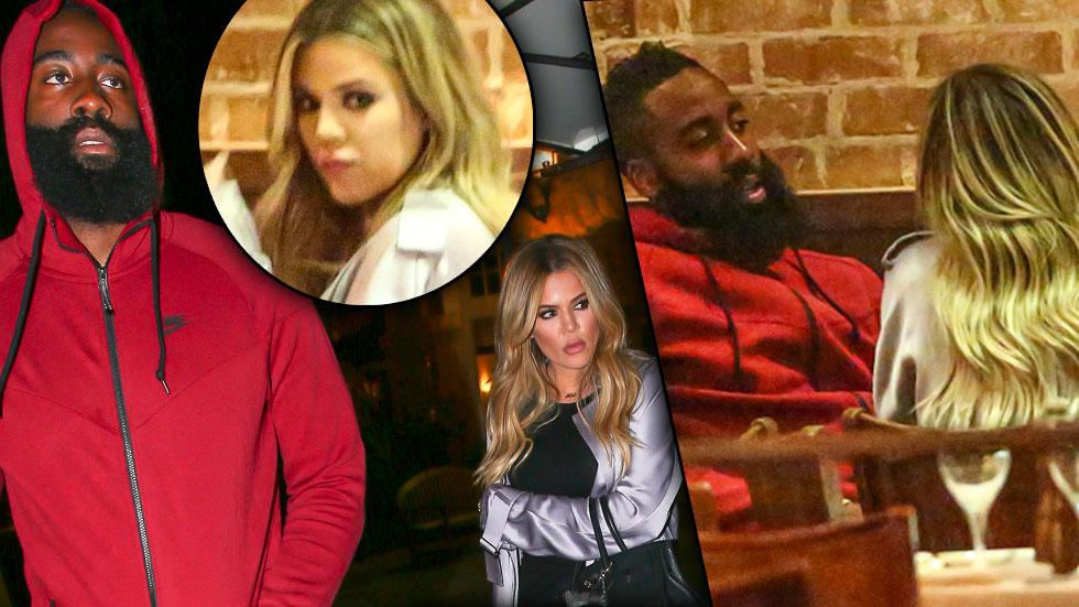 Khloe Kardashian Romantic Dinner Date With James Harden