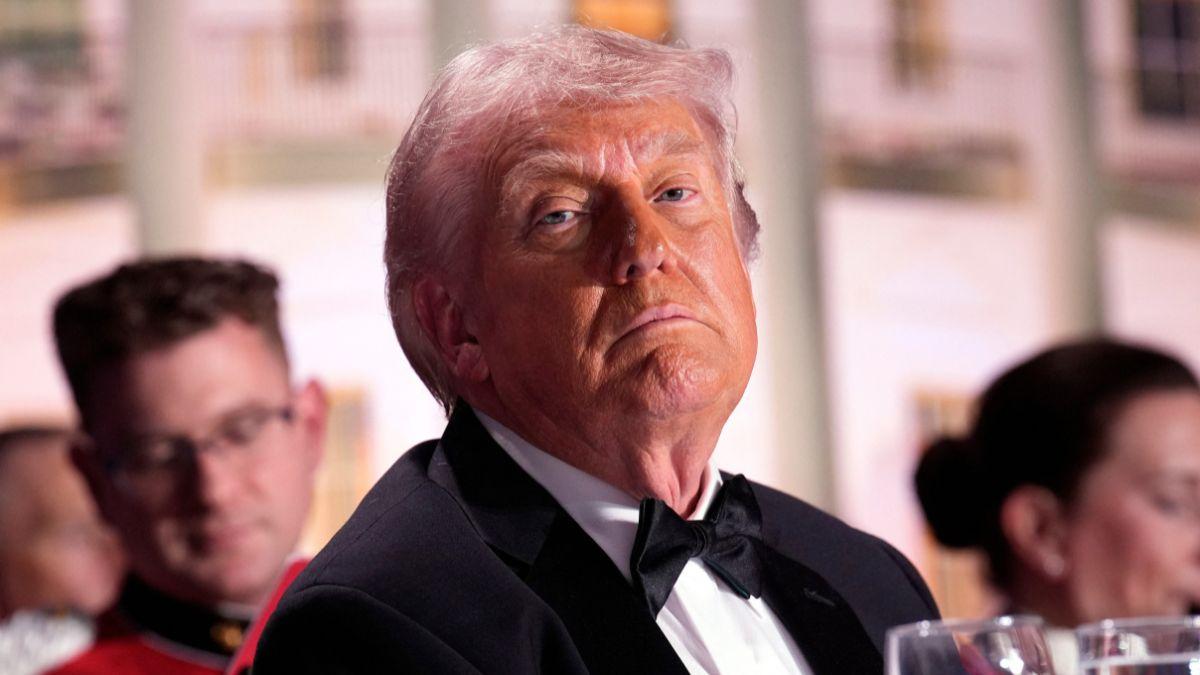 image of Critics slammed Trump for making the moment about himself.