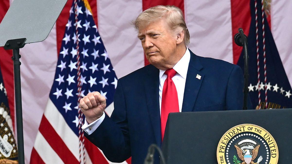 Donald Trump launched an attack against Iran in February.