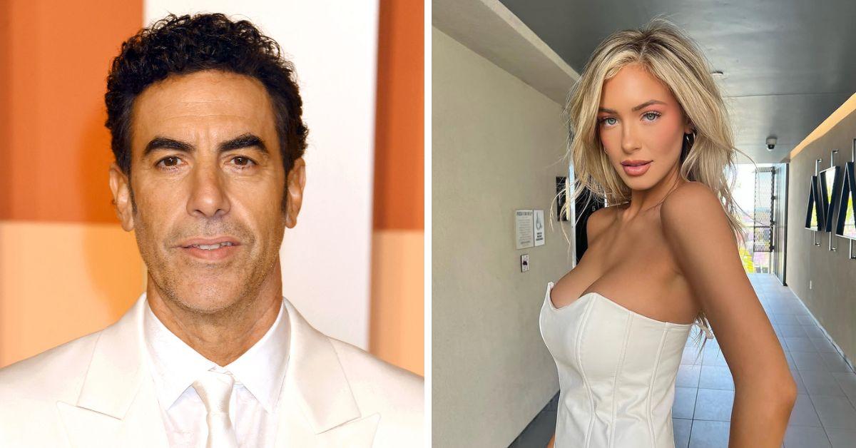 Picture of Sacha Baron Cohen and Hannah Palmer