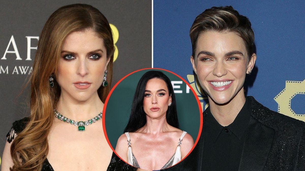 split image of Anna Kendrick / Ruby Rose / Katy Perry