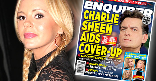HIVPositive Charlie Sheens Porn Star Ex Takes Emergency Medical Test