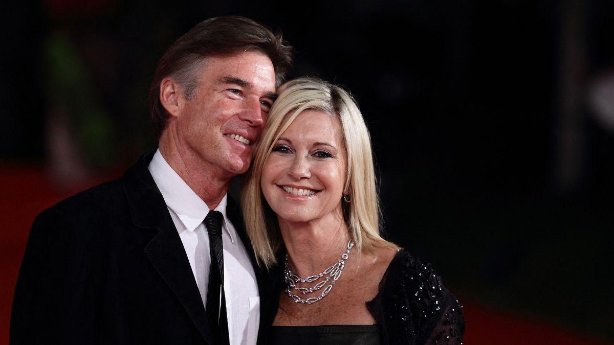 Photo of Olivia Newton-John and John Easterling 