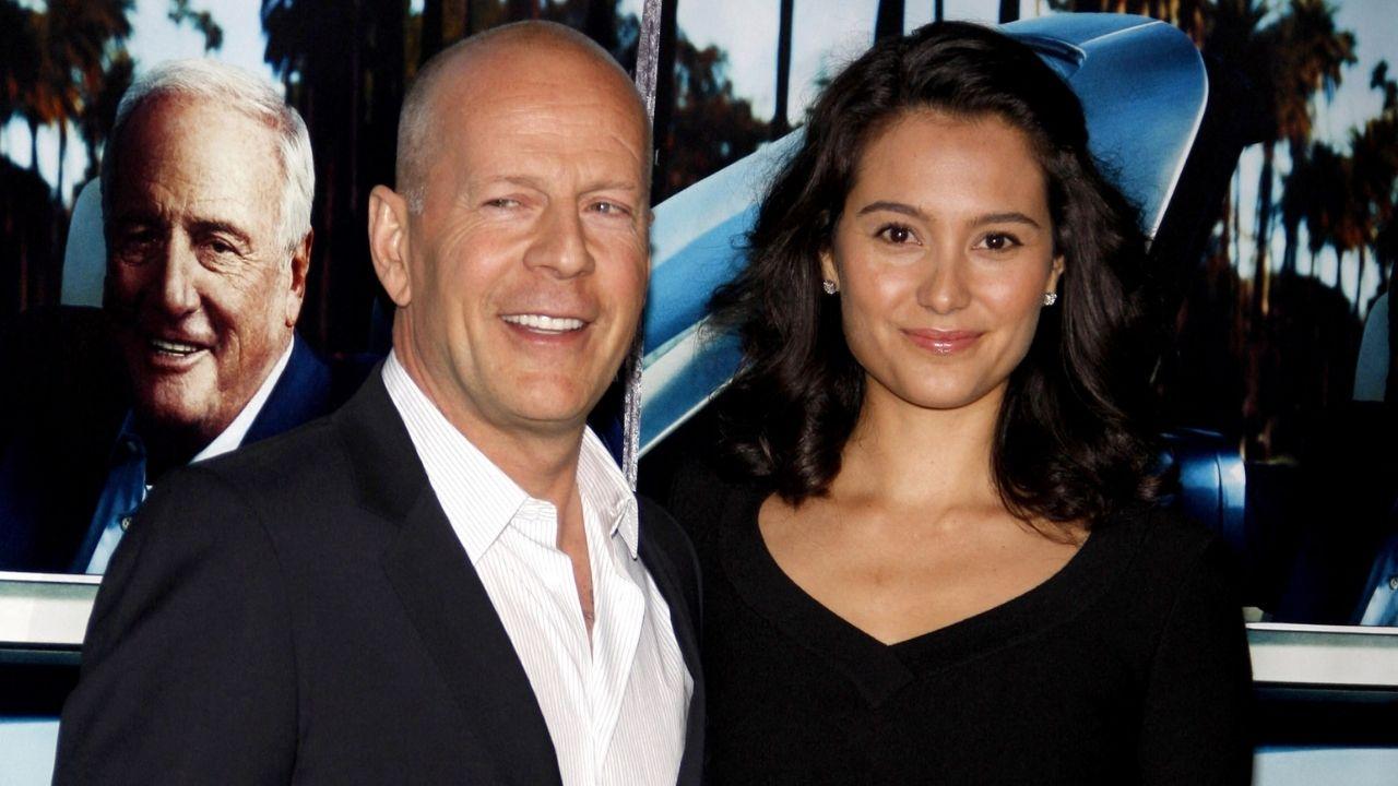 Photo of Bruce and Emma Heming Willis