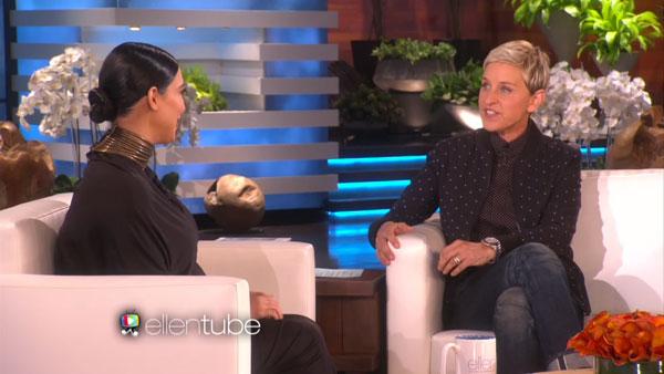 Kim Kardashian Ellen DeGeneres Show