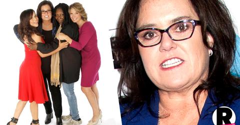 //the view cast at peace rosie odonnell departure PP