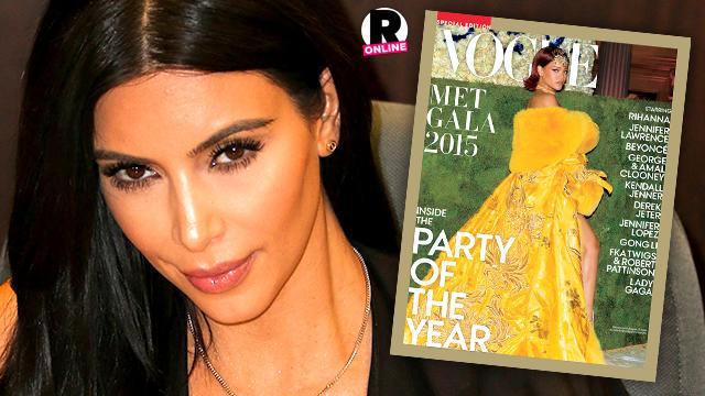 Kim Kardashian Vogue Snub