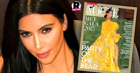 Kim Kardashian Vogue Snub